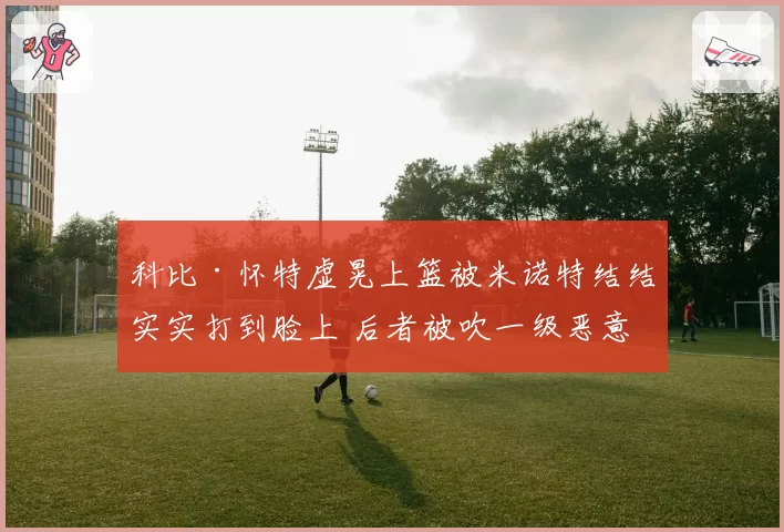 科比·怀特虚晃上篮被米诺特结结实实打到脸上 后者被吹一级恶意
